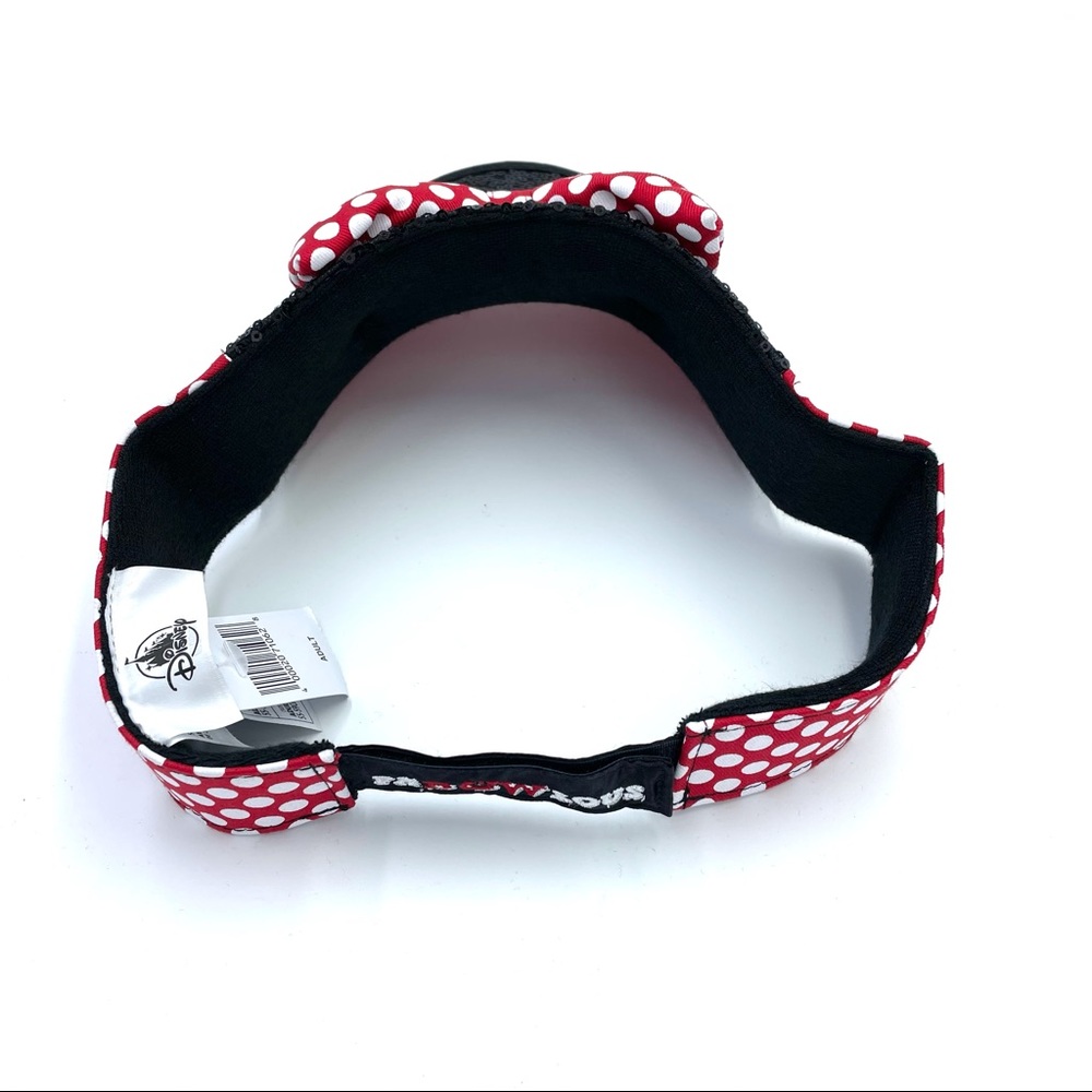 Disney Minnie Mouse Visor Red & White Dots - Picture 3 of 7